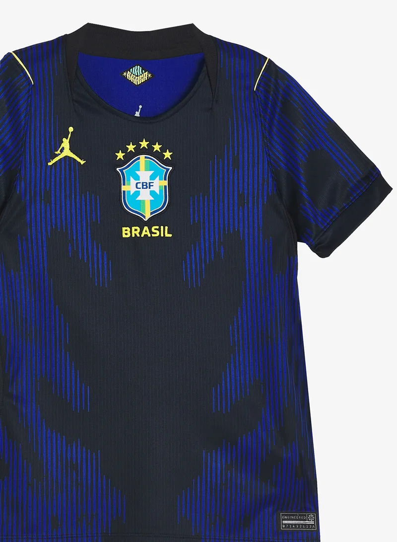 Jordan INFRARED 23/BLACK/(WHITE) (NO SPONSOR) Youth Dri-Fit Stadium Away Jersey  | Best Price UAE